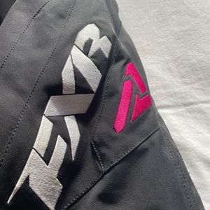 Womens Snow Pants- bib style, size 8